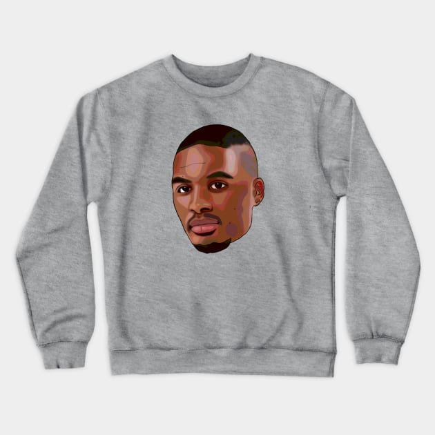 DAME TIME IS A REAL THING! Crewneck Sweatshirt by Headsobig